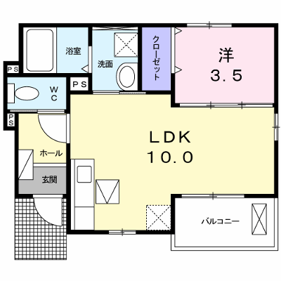 スペランツァ 103【管理NO：1-020200801-01030】 ★家具家電は申し込み後に搬入します★ ★2026年11月下旬入居可能★の外観画像