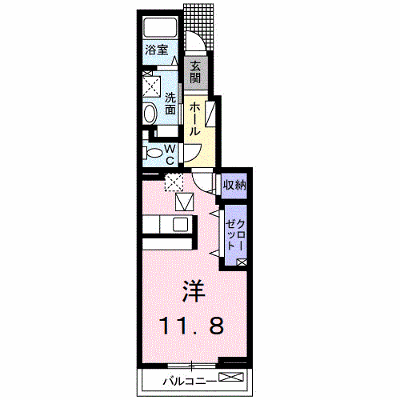 サン　パーク　３ 102【管理NO：1-024579301-01020】 ★家具家電は申し込み後に搬入します★ ★2026年10月下旬入居可能★の外観画像