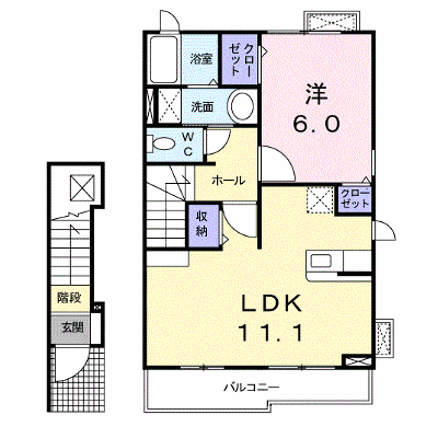 ラフレシール 203【管理NO：1-016244401-02030】 ★家具家電は申し込み後に搬入します★ ★2026年11月下旬入居可能★の外観画像