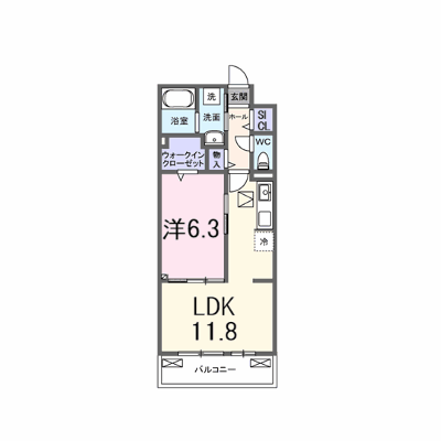 ロジュマンＫ 105【管理NO：1-028684401-01050】 ★家具家電は申し込み後に搬入します★ ★2027年04月上旬入居可能★の外観画像