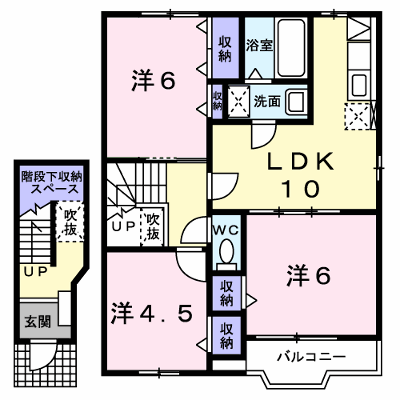 パティオ・カーサ 202【管理NO：1-011478101-02020】 ★家具家電は申し込み後に搬入します★ ★2026年11月中旬入居可能★の外観画像