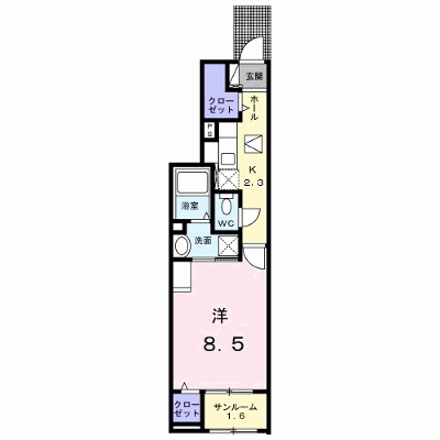 ブラウェ　フェーゲル　Ⅱ 102【管理NO：1-027108401-01020】 ★家具家電は申し込み後に搬入します★ ★2026年12月中旬入居可能★の外観画像