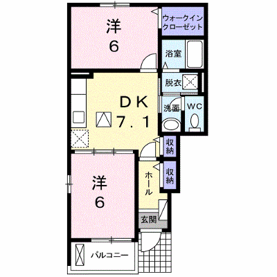 シエル　クレールＢ 101【管理NO：1-017935002-01010】 ★家具家電は申し込み後に搬入します★ ★2026年11月下旬入居可能★の外観画像