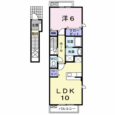 アルドーレＢ 201【管理NO：1-017093402-02010】 ★家具家電は申し込み後に搬入します★ ★2026年12月中旬入居可能★の外観画像