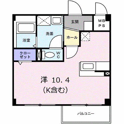 サン　ユニゾン 101【管理NO：1-012666201-01010】 ★家具家電は申し込み後に搬入します★ ★2027年01月下旬入居可能★の外観画像