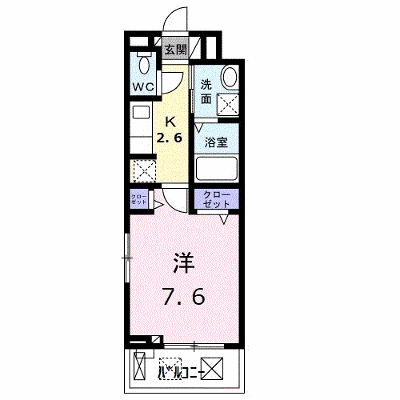 レイル　ヤード　中山　Ⅱ 203【管理NO：1-027084002-02030】 ★家具家電は申し込み後に搬入します★ ★2026年12月中旬入居可能★の外観画像