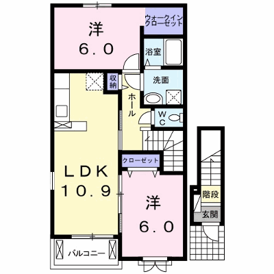 ブリーゼ一番館 201【管理NO：1-018858501-02010】 ★家具家電は申し込み後に搬入します★ ★2026年10月下旬入居可能★の外観画像