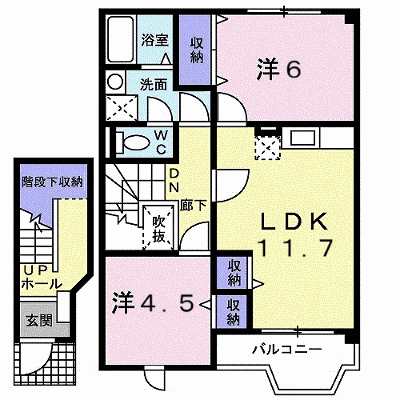 エクセレンテグリシーナⅡ 202【管理NO：1-010908002-02020】 ★家具家電は申し込み後に搬入します★の外観画像