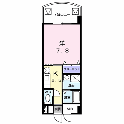 ディアコート　ニシムラ 203【管理NO：1-010834501-02030】 ★家具家電は申し込み後に搬入します★ ★2026年12月上旬入居可能★の外観画像