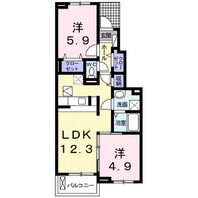 ルーエン・オルト・妙貫　Ⅱ 102【管理NO：1-016581602-01020】 ★家具家電は申し込み後に搬入します★ ★2027年01月中旬入居可能★の外観画像