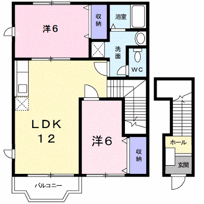 ＭＡＪＥＳＴＹ　１ 201【管理NO：1-010368001-02010】 ★家具家電は申し込み後に搬入します★ ★2026年11月下旬入居可能★の外観画像