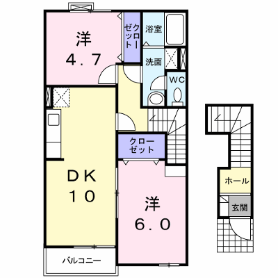 グレイスコート坂ノ市 202【管理NO：1-014298601-02020】 ★家具家電は申し込み後に搬入します★ ★2026年10月下旬入居可能★の外観画像