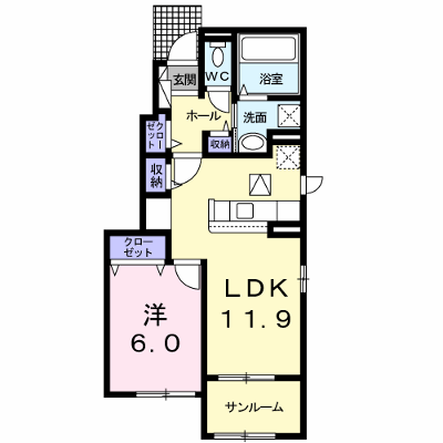 ハーモニーハウス・睦 101【管理NO：1-024458801-01010】 ★家具家電は申し込み後に搬入します★ ★2026年10月中旬入居可能★の外観画像