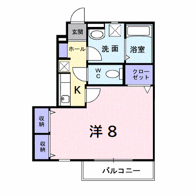 メロデイ－ア 102【管理NO：1-013595101-01020】 ★家具家電は申し込み後に搬入します★ ★2026年11月下旬入居可能★の外観画像