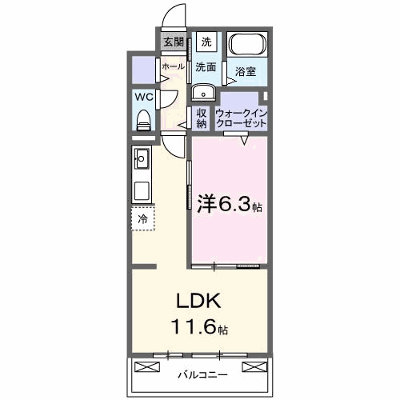 メゾン・ド・フロレゾン 303【管理NO：1-028257201-03030】 ★家具家電は申し込み後に搬入します★の外観画像
