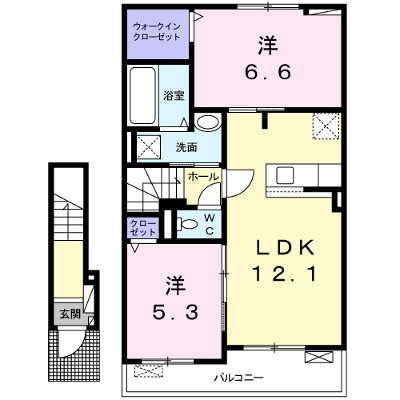 アンフィニ　ボヌール 203【管理NO：1-025087201-02030】 ★家具家電は申し込み後に搬入します★ ★2026年11月下旬入居可能★の外観画像