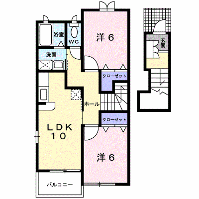 こむぎはいつ　Ｂ 202【管理NO：1-012914302-02020】 ★家具家電は申し込み後に搬入します★ ★2026年11月下旬入居可能★の外観画像
