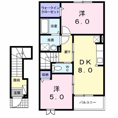 グランデール 203【管理NO：1-013620901-02030】 ★家具家電は申し込み後に搬入します★ ★2026年11月下旬入居可能★の外観画像