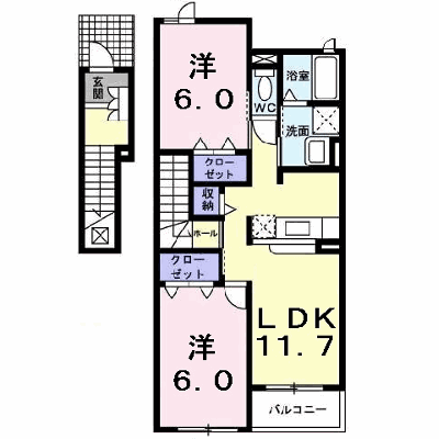 ヴェルデンスＡ 202【管理NO：1-014004801-02020】 ★家具家電は申し込み後に搬入します★ ★2026年11月下旬入居可能★の外観画像