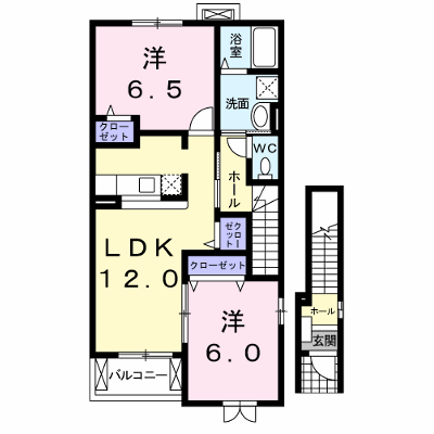 クオリアⅠ 203【管理NO：1-013464301-02030】 ★家具家電は申し込み後に搬入します★ ★2027年01月下旬入居可能★の外観画像