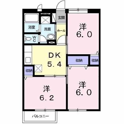 エステートⅡ 201【管理NO：1-006983601-02010】 ★家具家電は申し込み後に搬入します★ ★2026年11月下旬入居可能★の外観画像