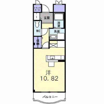 シャルマンコート広沢Ｂ 102【管理NO：1-011880902-01020】 ★家具家電は申し込み後に搬入します★の外観画像