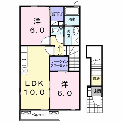 サンパティークⅣ 201【管理NO：1-014590904-02010】 ★家具家電は申し込み後に搬入します★ ★2026年11月下旬入居可能★の外観画像