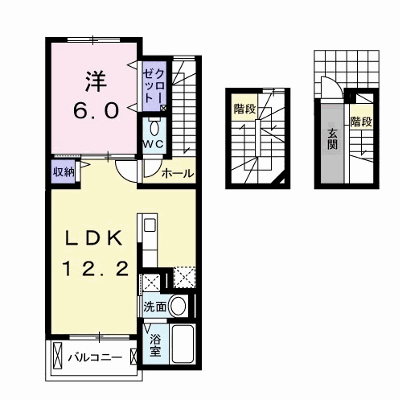 Ｐｌａｃｉｄｏ 302【管理NO：1-023173601-03020】 ★家具家電は申し込み後に搬入します★ ★2026年11月下旬入居可能★の外観画像