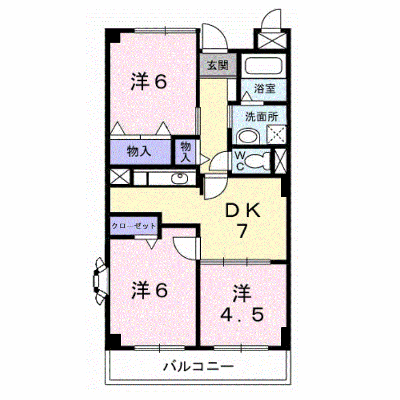 サンセール・Ｋ 304【管理NO：1-009308201-03040】 ★家具家電は申し込み後に搬入します★ ★2026年11月下旬入居可能★の外観画像