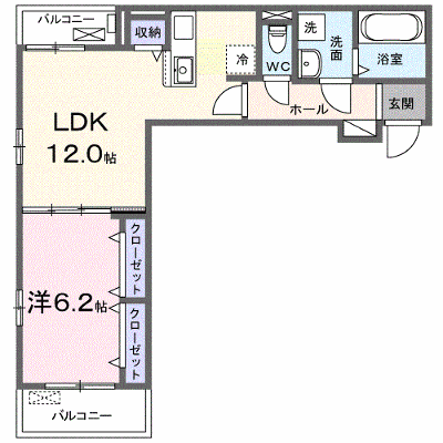 マグノーリエ 202【管理NO：1-027794901-02020】 ★家具家電は申し込み後に搬入します★ ★2026年12月中旬入居可能★の外観画像