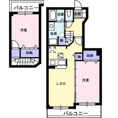 フロレスタⅣ 102【管理NO：1-012502101-01020】 ★家具家電は申し込み後に搬入します★ ★2026年12月上旬入居可能★の外観画像