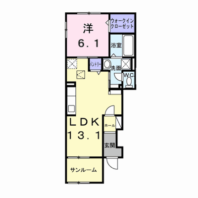 八街市アパートＢ 101【管理NO：1-027540002-01010】 ★家具家電は申し込み後に搬入します★ ★2027年03月下旬入居可能★の外観画像