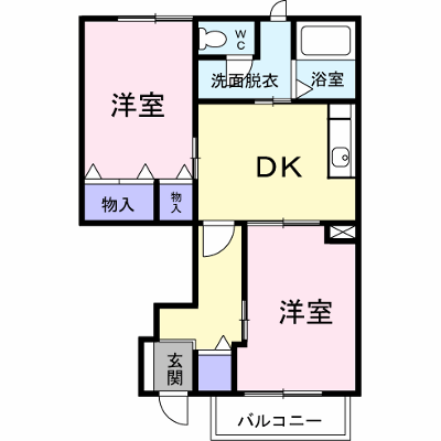 ソレアードＡ 102【管理NO：1-012861101-01020】 ★家具家電は申し込み後に搬入します★ ★2026年11月中旬入居可能★の外観画像