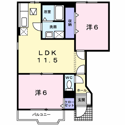ソレイユⅠ 101【管理NO：1-012300301-01010】 ★家具家電は申し込み後に搬入します★ ★2026年11月下旬入居可能★の外観画像