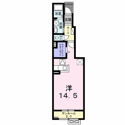 ラ・カサ・ペルゴラ 105【管理NO：1-019525101-01050】 ★家具家電は申し込み後に搬入します★の外観画像