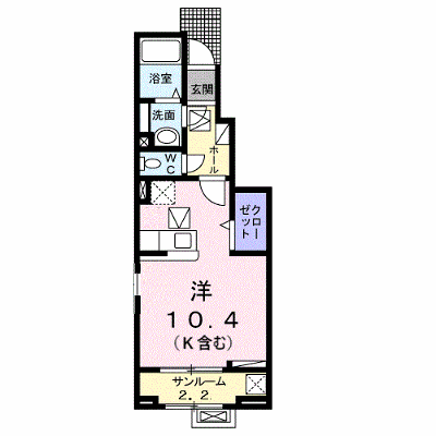 セトル　ヒバリⅡ 102【管理NO：1-025534901-01020】 ★家具家電は申し込み後に搬入します★ ★2026年11月中旬入居可能★の外観画像