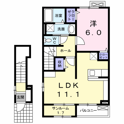 ハーティネスⅠ 201【管理NO：1-019194001-02010】 ★家具家電は申し込み後に搬入します★ ★2026年10月下旬入居可能★の外観画像