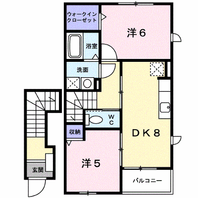 サンボヌールⅢ 202【管理NO：1-013911201-02020】 ★家具家電は申し込み後に搬入します★ ★2026年11月中旬入居可能★の外観画像