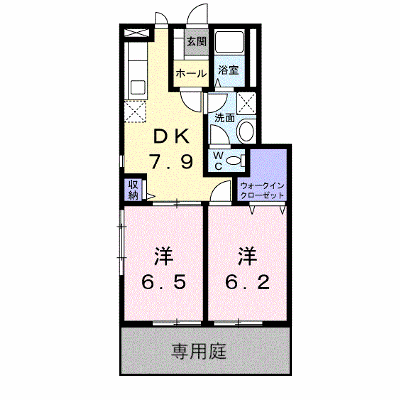 プランドール 104【管理NO：1-085002801-01040】 ★家具家電は申し込み後に搬入します★ ★2026年12月下旬入居可能★の外観画像