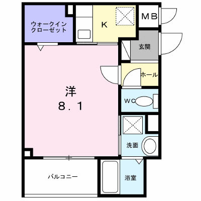 ＣＲＥＴＡ（クレタ）扇 201【管理NO：1-028621901-02010】 ★家具家電は申し込み後に搬入します★ ★2027年02月上旬入居可能★の外観画像