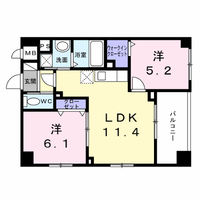 ラ　・　メール 403【管理NO：1-028114001-04030】 ★家具家電は申し込み後に搬入します★ ★2027年01月下旬入居可能★の外観画像