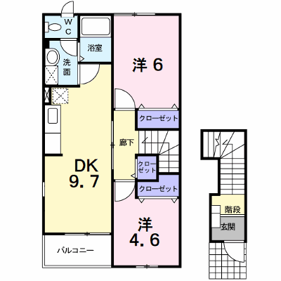 ヴァン・ル－ジュＡ 201【管理NO：1-011082601-02010】 ★家具家電は申し込み後に搬入します★ ★2026年11月中旬入居可能★の外観画像