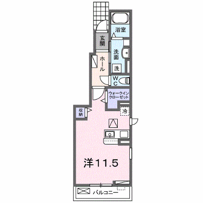 メゾンドＣ．Ｗ　Ⅱ 101【管理NO：1-026704101-01010】 ★家具家電は申し込み後に搬入します★ ★2026年11月下旬入居可能★の外観画像