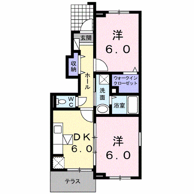 キャトゥル・ヒル　一番館 101【管理NO：1-018004301-01010】 ★家具家電は申し込み後に搬入します★ ★2026年11月下旬入居可能★の外観画像
