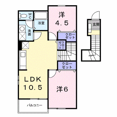 木之元壱番館 202【管理NO：1-012062901-02020】 ★家具家電は申し込み後に搬入します★ ★2026年11月下旬入居可能★の外観画像