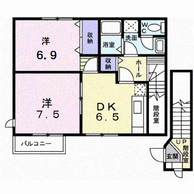 クレストールスズキＢ 202【管理NO：1-009591102-02020】 ★家具家電は申し込み後に搬入します★ ★2026年11月下旬入居可能★の外観画像