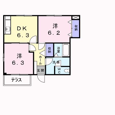 エクセル５８Ｂ 101【管理NO：1-010798502-01010】 ★家具家電は申し込み後に搬入します★ ★2026年11月下旬入居可能★の外観画像