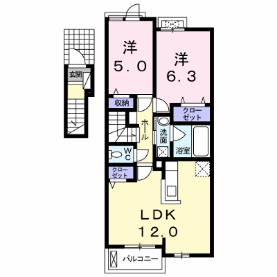 グレイス牛川 203【管理NO：1-022370901-02030】 ★家具家電は申し込み後に搬入します★ ★2026年10月下旬入居可能★の外観画像