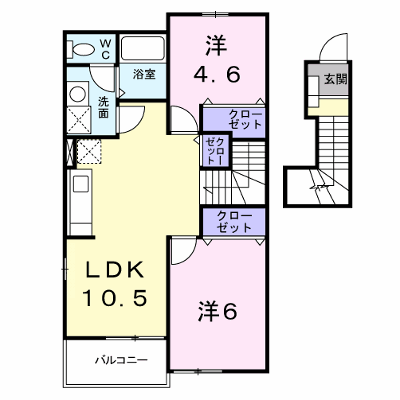 パークサイド池端Ｂ 202【管理NO：1-010534102-02020】 ★家具家電は申し込み後に搬入します★ ★2026年12月中旬入居可能★の外観画像