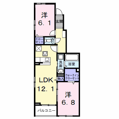 コートハイム．ＫⅠ 102【管理NO：1-028903201-01020】 ★家具家電は申し込み後に搬入します★ ★2027年01月下旬入居可能★の外観画像